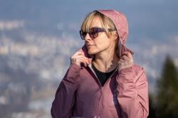 Husky Luma L pink dámská ultralehká bunda