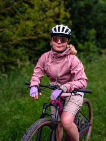 Husky Luma L pink dámská ultralehká bunda