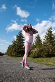 Husky Luma L pink dámská ultralehká bunda