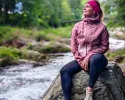 Husky Luma L pink dámská ultralehká bunda