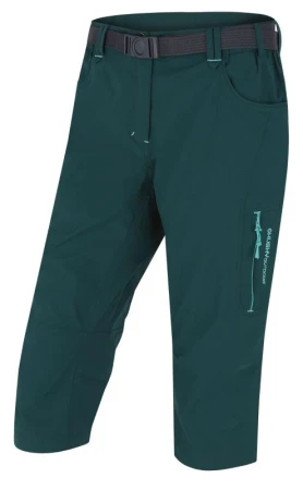 Husky Klery L dk. green dámské 3/4 kalhoty Husky Klery L dk. green dámské 3/4 kalhoty