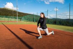 Husky Klumy L black dámské 3/4 kalhoty