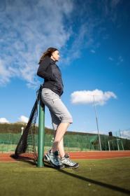 Husky Klumy L grey dámské 3/4 kalhoty