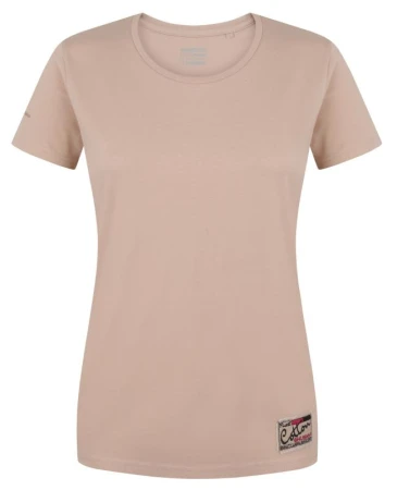 Husky Tee Base L beige dámské bavlněné triko