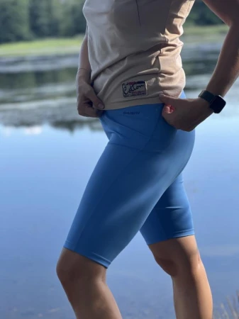 Husky Tee Base L beige dámské bavlněné triko