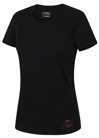 Husky Tee Base L black dámské bavlněné triko