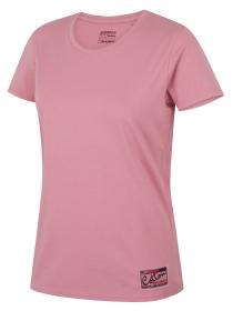 Husky Tee Base L pink dámske bavlnené tričko