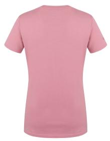 Husky Tee Base L pink dámské bavlněné triko
