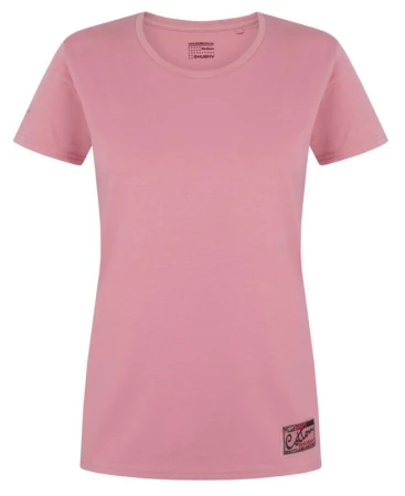 Husky Tee Base L pink dámské bavlněné triko