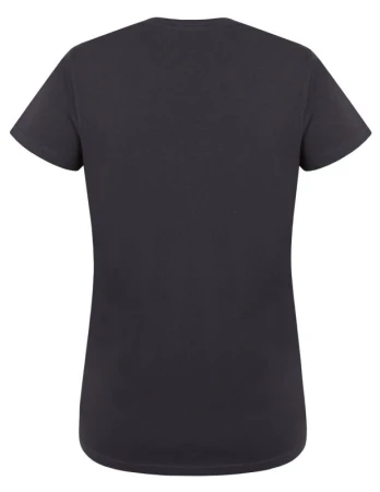 Husky Tee Flo L dark grey dámské bavlněné triko