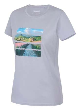 Husky Tee Flo L light blue dámské bavlněné triko Husky Tee Flo L light blue dámské bavlněné triko
