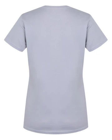 Husky Tee Flo L light blue dámské bavlněné triko