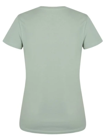 Husky Tee Flo L light green dámské bavlněné triko