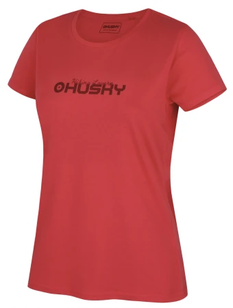 Husky Tee Hike L pink dámské bavlněné triko