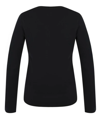 Husky Tee Loba L black dámské bavlněné triko