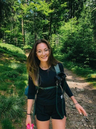 Husky Tee Loba L black dámské bavlněné triko
