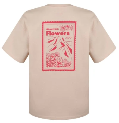 Husky Tee Stamp L beige dámské bavlněné triko Husky Tee Stamp L beige dámské bavlněné triko