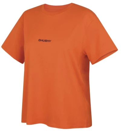 Husky Tee Stamp L orange dámské bavlněné triko