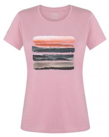 Husky Tee Vane L light pink dámské bavlněné triko