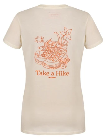 Husky Tee Walker L beige dámské bavlněné triko Husky Tee Walker L beige dámské bavlněné triko