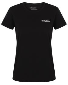 Husky Tee Walker L black dámské bavlněné triko