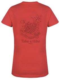 Husky Tee Walker L pink dámské bavlněné triko