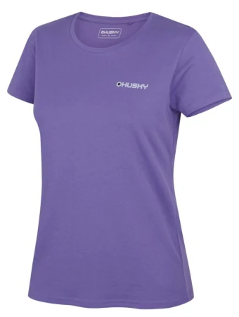 Husky Tee Walker L purple dámské bavlněné triko