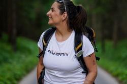 Husky Tee Wild L black dámské bavlněné triko