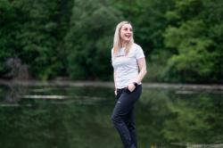 Husky Tee Wild L black dámské bavlněné triko