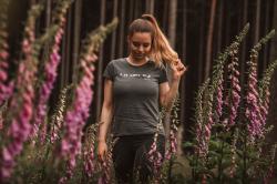 Husky Tee Wild L black dámské bavlněné triko