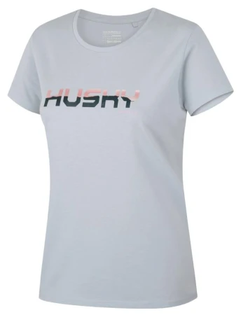 Husky Tee Wild L light grey dámské bavlněné triko Husky Tee Wild L light grey dámské bavlněné triko