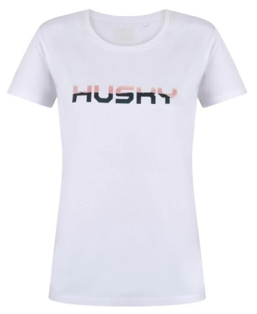 Husky Tee Wild L white dámské bavlněné triko