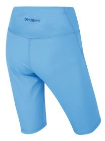 Husky Dalu L light blue dámské běžecké kraťasy