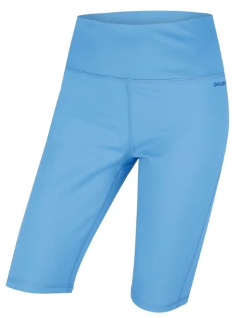 Husky Dalu L light blue dámske bežecké kraťasy