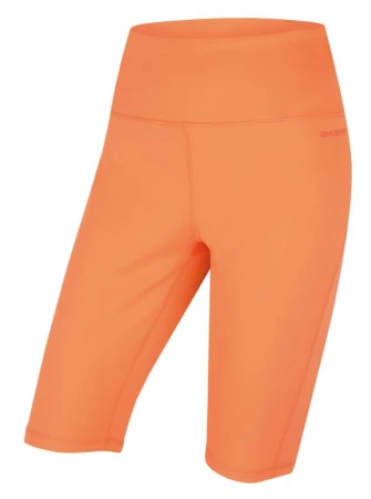 Husky Dalu L light orange dámske bežecké kraťasy