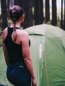 Husky Tao L black dámské funkční tílko