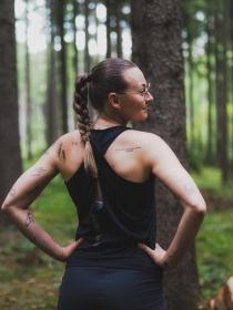 Husky Tao L black dámské funkční tílko