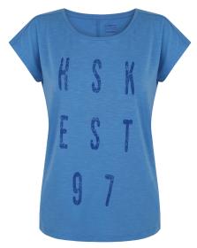 Husk Tingl L lt. blue dámské funkční triko