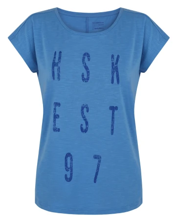Husk Tingl L lt. blue dámské funkční triko