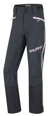 Husky Kippe L dark grey dámské lyžařské kalhoty