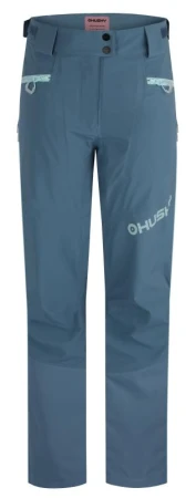 Husky Kippe L faded turquoise dámské lyžařské kalhoty