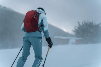 Husky Kippe L faded turquoise dámské lyžařské kalhoty