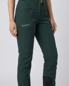 Husky Kabuki L dark green dámské kalhoty