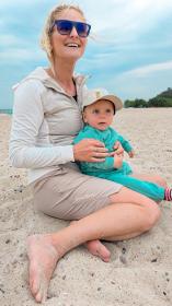 Husky Kiani L beige dámské kraťasy