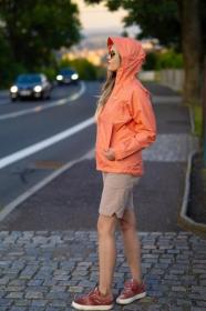 Husky Kiani L light green dámské kraťasy