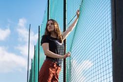 Husky Kimberly L blue dámské kraťasy