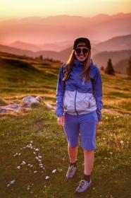 Husky Kimberly L blue dámské kraťasy