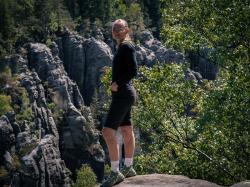 Husky Kimberly L bordo dámské kraťasy