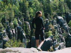 Husky Kimberly L bordo dámské kraťasy