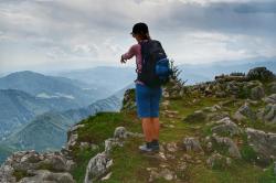 Husky Kimberly L bordo dámské kraťasy